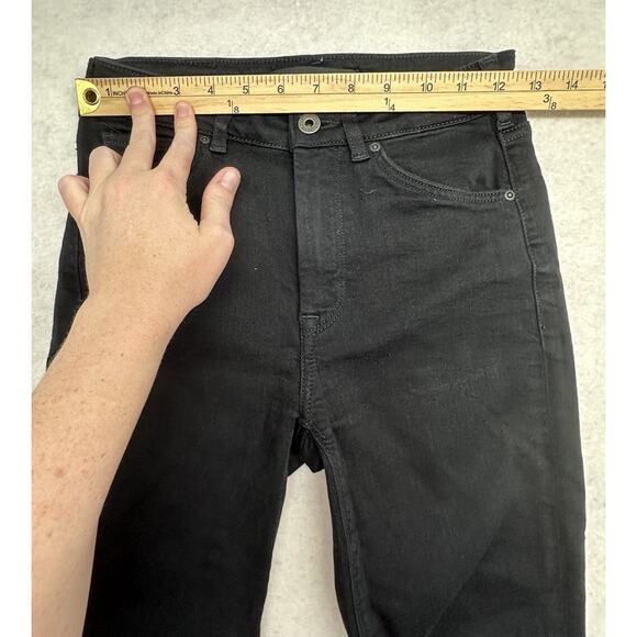 SCOTCH & SODA Womens Size 26 32 Amsterdam Haut High Rise Skinny Black - Picture 8 of 12